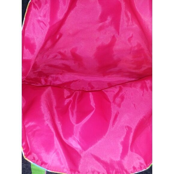 Lilly Pulitzer By Estee Lauder Floral Tote Bag Canvas Bag Multicolor Boho - Picture 5 of 7